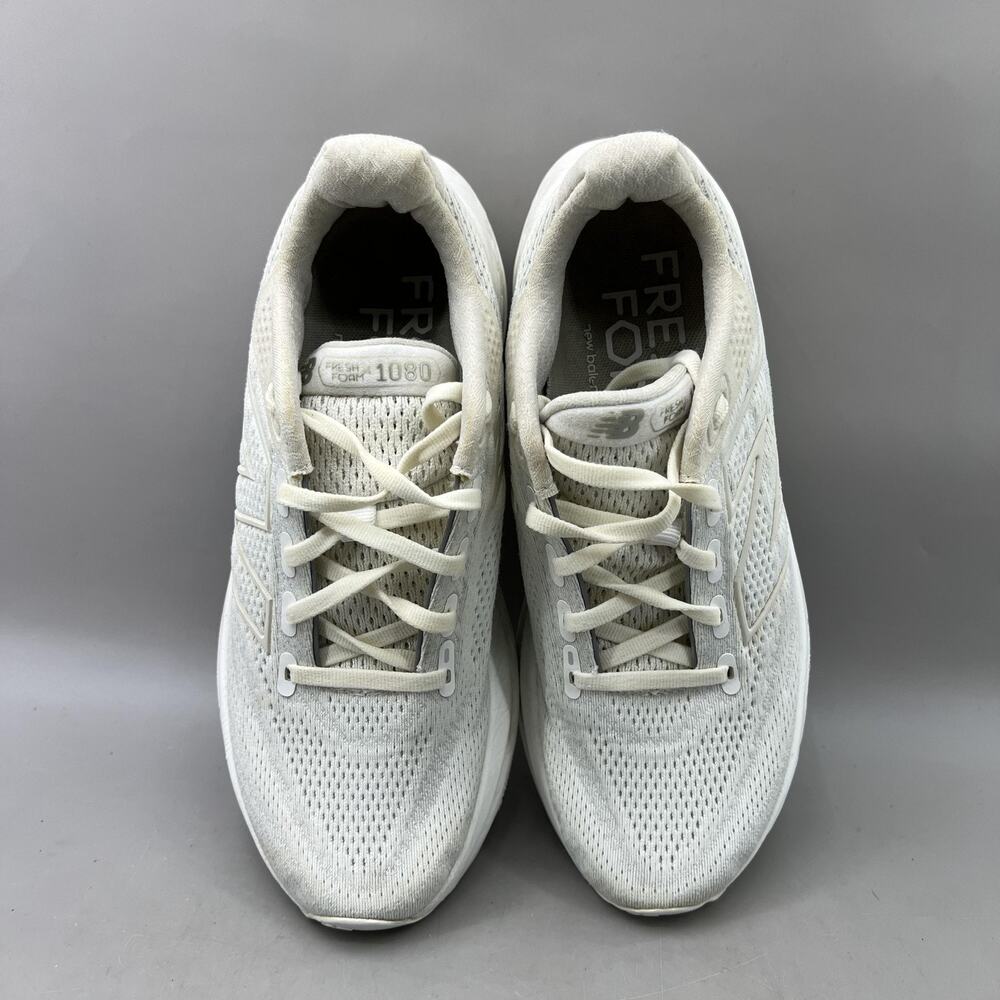 New Balance Fresh Foam X 1080 v13 Running Shoes Women Size 6.5 2E White Sneakers - Picture 5 of 10